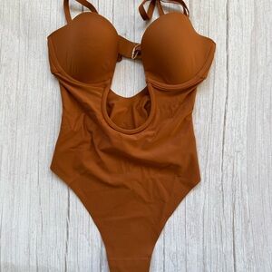 SKIMS Deep Plunge Shapewear Bodysuit